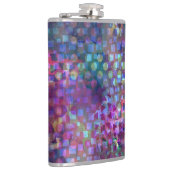 Multicolored Abstract Digitaal Art. Heupfles (Rechts)