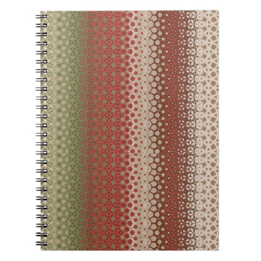 Multicolored boho notitieboek (Voorkant)