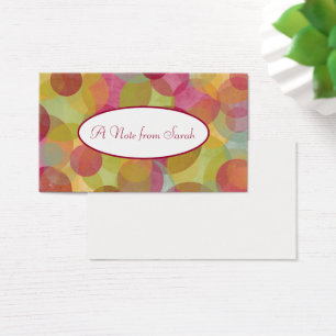 Multicolored, Capricieuze Bellen voor Uiterst Visitekaartjes