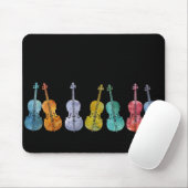 Multicolored Cellos Muismat (Met muis)