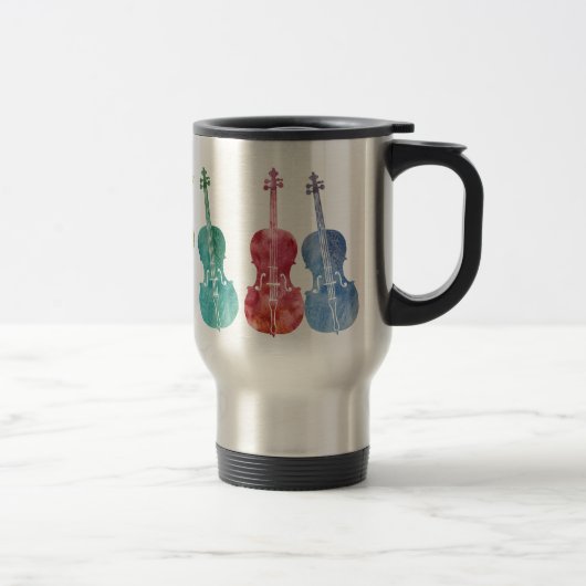 Multicolored Cellos Reisbeker (Rechts)
