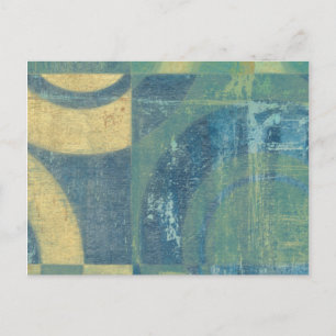 Multicolored Circles & Panels Briefkaart