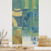 Multicolored Circles & Panels Poster (Keuken)