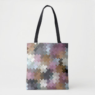 Multicolored Digital Camo Pattern Draagtas