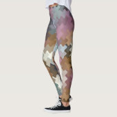Multicolored Digital Camo Pattern Leggings (Links)