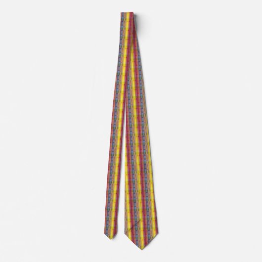 Multicolored Faith Necktie Stropdas (Achterkant)