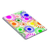 Multicolored Flowers Notitieboek (Rechterzijde)