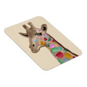 MultiColored Giraffe Magneet (Rechterzijde)