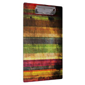 Multicolored houten patroon klembord (Rechts)