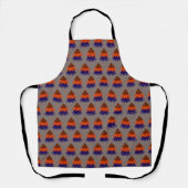 Multicolored kerstboom - Apron Schort (Voorkant)