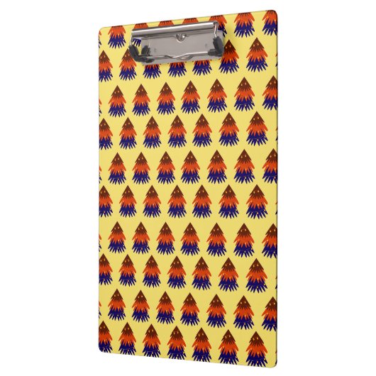 Multicolored kerstboom - Klembord (Links)