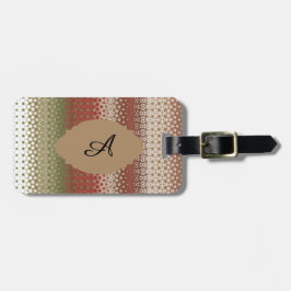 Multicolored Luggage Tag Bagagelabel