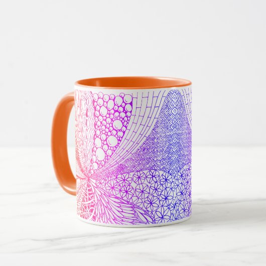 Multicolored mug (Devant gauche)