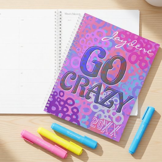 Multicolored Overlapping Circles With Text