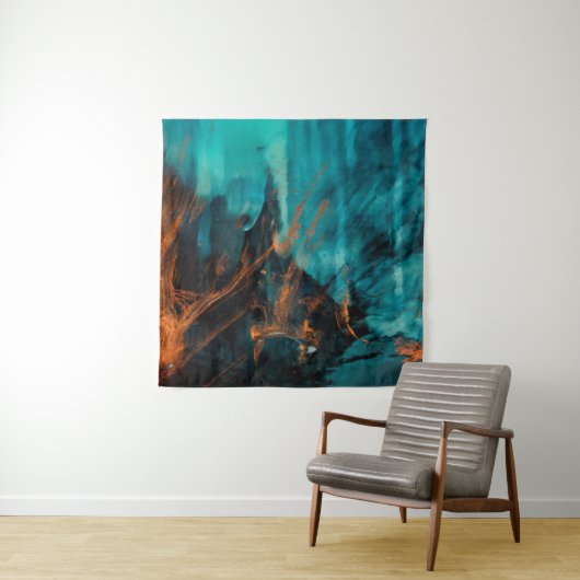 MULTICOLORED PAINTING WANDKLEED (In situ)