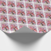 MULTICOLORED PINK IRIS WRAPPING PAPIER (Hoek)