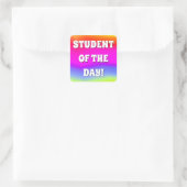 Multicolored regenboogachtige Sticker (Tas)