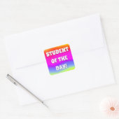 Multicolored regenboogachtige Sticker (Envelop)