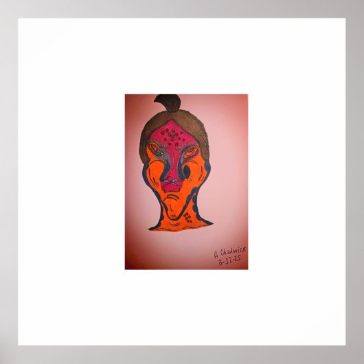 Multicolored Science Fiction Poster (Voorkant)