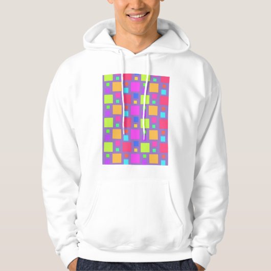 Multicolored Squares 2011 Hoodie (Voorkant)
