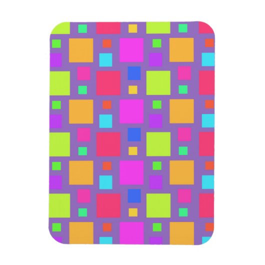 Multicolored Squares 2011 Magneet (Verticaal)