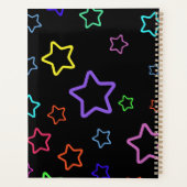 Multicolored Starry Night Planner (Achterkant)