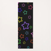 Multicolored Starry Night Yogamat (Voorkant)