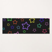 Multicolored Starry Night Yogamat (Voorkant (horizontaal))