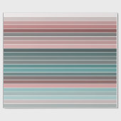  Multicolored Stripe Cadeaupapier (Vlak)