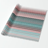  Multicolored Stripe Cadeaupapier (Uitgerold)