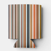 Multicolored Striped Pattern Blikjeskoeler (Achterkant)