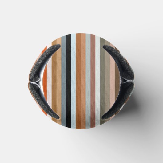 Multicolored Striped Pattern Blikjeskoeler (Bodem)