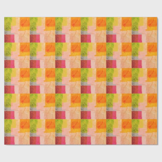 Multicolored Stripes Cadeaupapier (Vlak)
