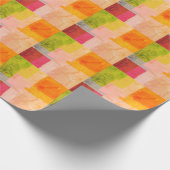 Multicolored Stripes Cadeaupapier (Hoek)