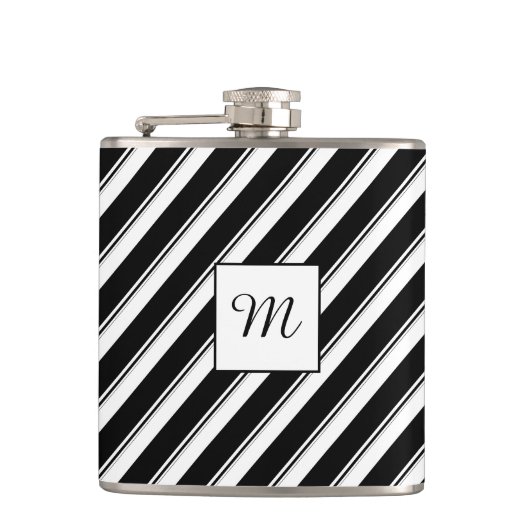 Multicolored Stripes Heupfles (Voorkant)