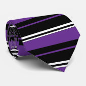 Multicolored Stripes Stropdas (Opgerold)