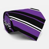 Multicolored Stripes Stropdas (Opgerold)