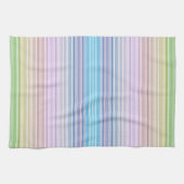 Multicolored Stripes Theedoek (Horizontaal)