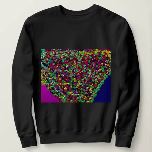 Multicolored Tree Between Worlds Sweatshirt (Design devant)