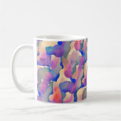 Multicolored Waterverf Patroonkoffie Mok (Links)