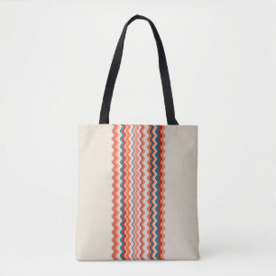 Multicolored Wavy Pattern Draagtas