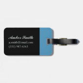 Multicolorfender Bagagelabel (Achterkant horizontaal)