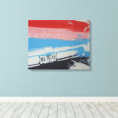 Multicolorfender Canvas Afdruk (Insitu (Houten vloer))