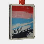 Multicolorfender Metalen Ornament (Rechts)