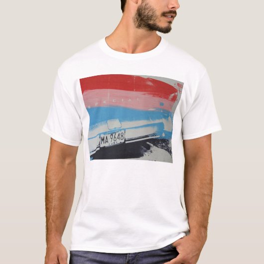 Multicolorfender T-shirt (Voorkant)