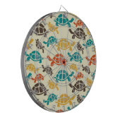Multicolorschildpad Dartbord (Voorkant Links)