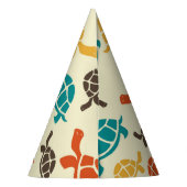 Multicolorschildpad Feesthoedjes (Achterkant)