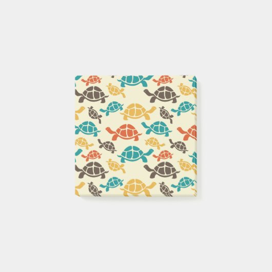 Multicolorschildpad Post-it® Notes (Voorkant)