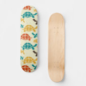 Multicolorschildpad Skateboard (Voorkant)