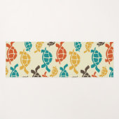 Multicolorschildpad Yogamat (Voorkant (horizontaal))